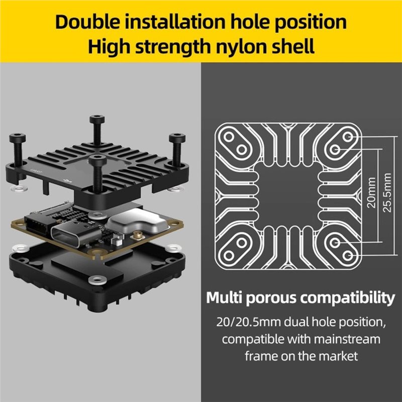 Heatsink Aluminum Parts Wide-A - Drone Camera Case 评论和价格