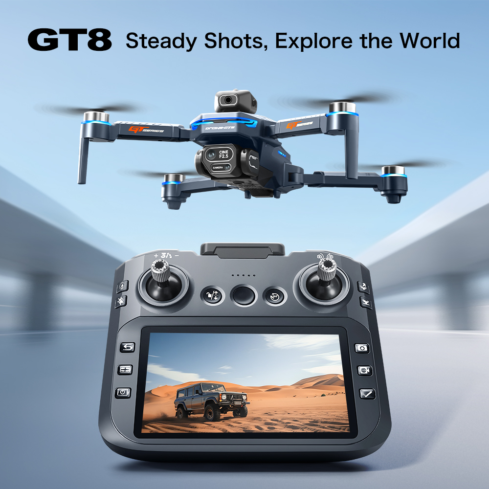 GT8 Max Foldable Drone 8K HD P - Drone Camera Lens 评论和价格