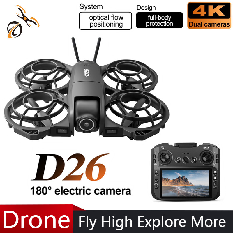 D26 Drone 4K Aerial HD 180° Ca - Drone Camera Lens 评论和价格