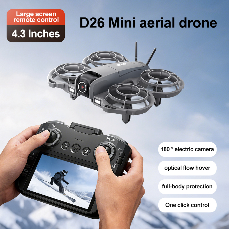 D26 Drone 4K Aerial HD 180° Ca - Drone Camera Lens 评论和价格